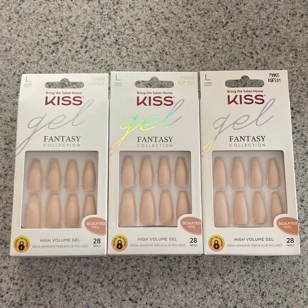 Kiss Gel Fantasy Collection (3 boxes)